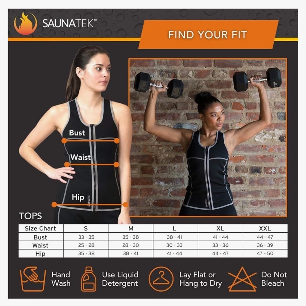 💧💦 sweat vest by Saunafx Medium - Picture 5 of 7